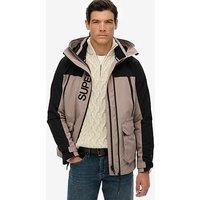 Superdry Colour Block Windbreaker Jacket - Beige