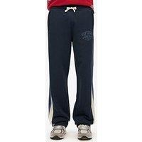 Superdry Athletic Essential Straight Joggers - Navy