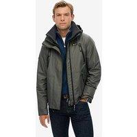 Superdry Hooded Mtn Windbreaker Jacket - Grey