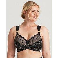 Miss Mary Of Sweden Embroidered Dreams Bra - Black