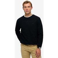 Superdry Essential Logo Crew Sweat - Black