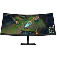 Hp Omen 34In Qhd 180Hz Curved Gaming Monitor