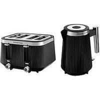 Russell Hobbs Bronte Kettle And Toaster Bundle - Black
