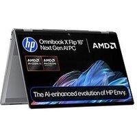 Hp Omnibook X Flip 16-Ar0002Na - Copilot+ Pc - Amd Ryzen Ai 7 - 16Gb Ram - 1Tb - 16In - 3K Oled Touchscreen - Silver - Laptop + Microsoft 365 Family 1 Year