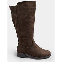 Yours Extra Wide Fit Stretch Knee High Boot