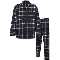 Lyle & Scott Lyle & Scott Julian Check Pyjama Set - Navy