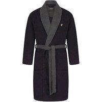 Lyle & Scott Lyle & Scott Adrian Bathrobe - Navy