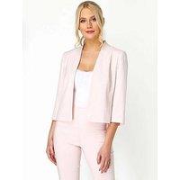Roman 3/4 Sleeve Rochette Jacket - Light Pink
