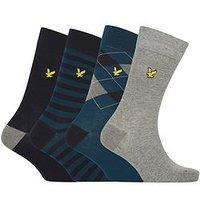 Lyle & Scott Lyle & Scott Abraham 4 Pack Socks