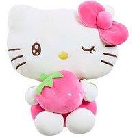 Hello Kitty Macedonia Plush 32Cm Strawberry