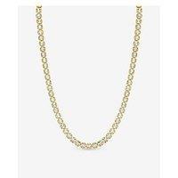 Jon Richard 18K Gold Plated And Crystal Tennis Necklace - Multi
