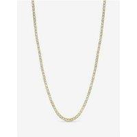 Jon Richard Gold Plated And Cubic Zirconia Round Tennis Necklace
