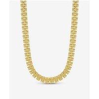 Jon Richard 18K Gold Plated Gate Chain Necklace
