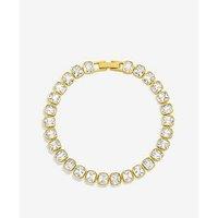 Jon Richard 18K Gold Plated And Crystal Tennis Bracelet - Multi