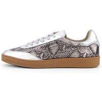 Allsaints Thelma Met Sneaker - Silver