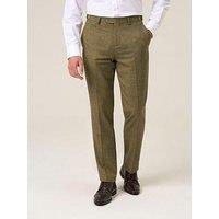 Skopes Tailored Fit Fox Sage Wool Blend Suit Trousers
