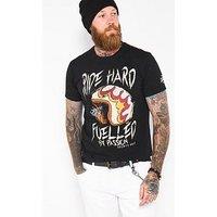 Joe Browns Biker Helmet Print T Shirt
