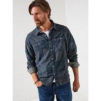 Joe Browns Patch Long Sleeve Shirt - Black