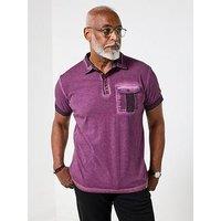 Joe Browns Retro Wash Polo Shirt - Purple