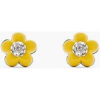 Marc Jacobs Daisy Stud Earrings - Yellow