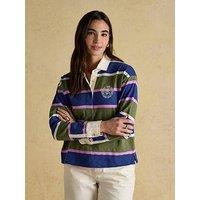 Joules Boxy Fit Rugby Shirt - Green