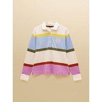Joules Boxy Fit Rugby Shirt - Multi