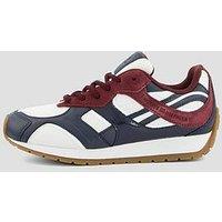 Tommy Hilfiger Modern Runner Mixed Texture Trainers - Blue