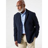 Joe Browns Unlined Waffle Textured Blazer - Navy