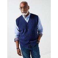 Joe Browns Smart Knitted Vest - Navy