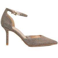 Dune London Calmness Pointed Toe Court Shoe - Bronze