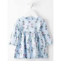 The Very Collection Floral Print Jersey Dress - Blue