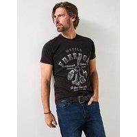 Joe Browns Motorcycle Lifestyle T-Shirt - Black