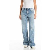 Replay Becka Flare Fit Jeans - Blue