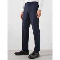 Mango Parioli Slim Suit Trousers - Navy