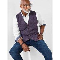 Joe Browns Stylish Formal Waistcoat - Purple