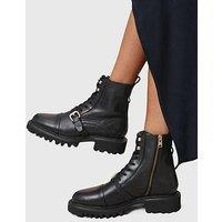Allsaints Tori Leather Boot - Black