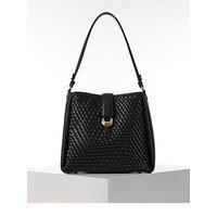 Luella Grey Flora Weave Hobo - Black