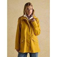 Joules Waterproof Raincoat With Hood - Gold