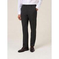 Skopes Tailored Fit Elijah Charcoal Check Suit Trousers