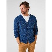 Joe Browns V-Neck Knitted Cardigan - Blue