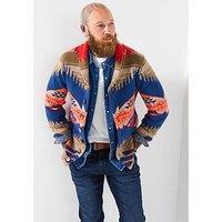 Joe Browns Wild Aztec Shawl Knitted Cardigan - Multi