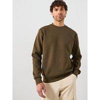 Mango Nola Crew Sweatshirt - Khaki