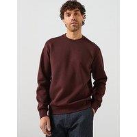 Mango Nola Crew Sweatshirt - Dark Red