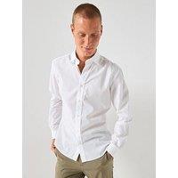 Mango Play Cotton Poplin Shirt - White
