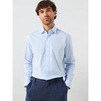 Mango Play Cotton Poplin Shirt - Light Blue