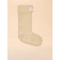 Joules Fleece Welly Sock - Neutral