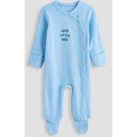 The Very Collection Cutest Little Bro Sleepsuit - Blue