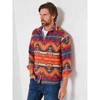 Joe Browns Aztec Long Sleeve Casual Shirt - Multi