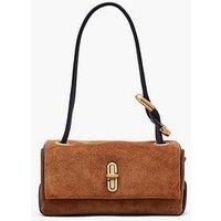 Marc Jacobs The Mini Suede Dual Shoulder - Brown