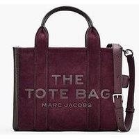 Marc Jacobs The Small Suede Tote - Dark Purple